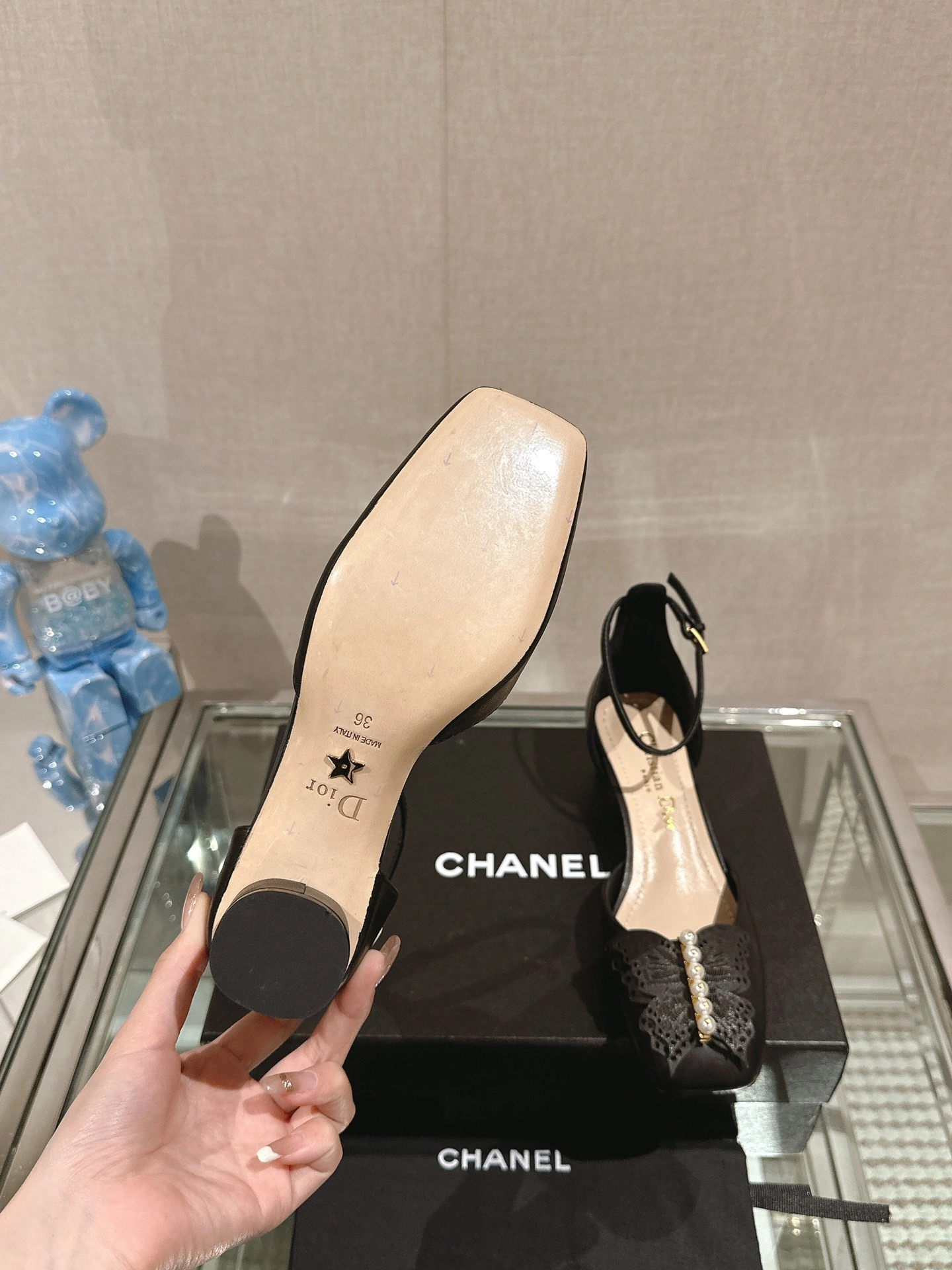 COCO-- 4ior KDB851VSO_S900 sheepskin Heel height：3.5CM item:D-X158G0383